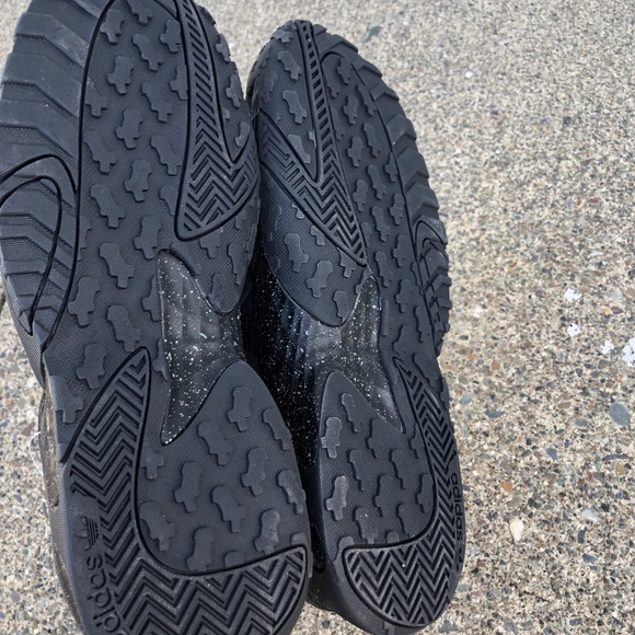 Adidas Originals Mens Streetball 'Black Solar Green' Shoes - Picture 10 of 10